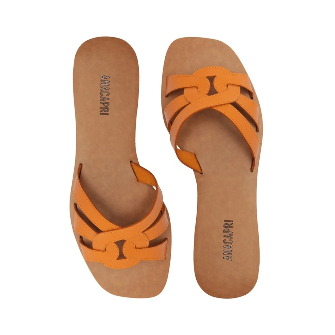 SANDALIA DE TACÓN PLANO