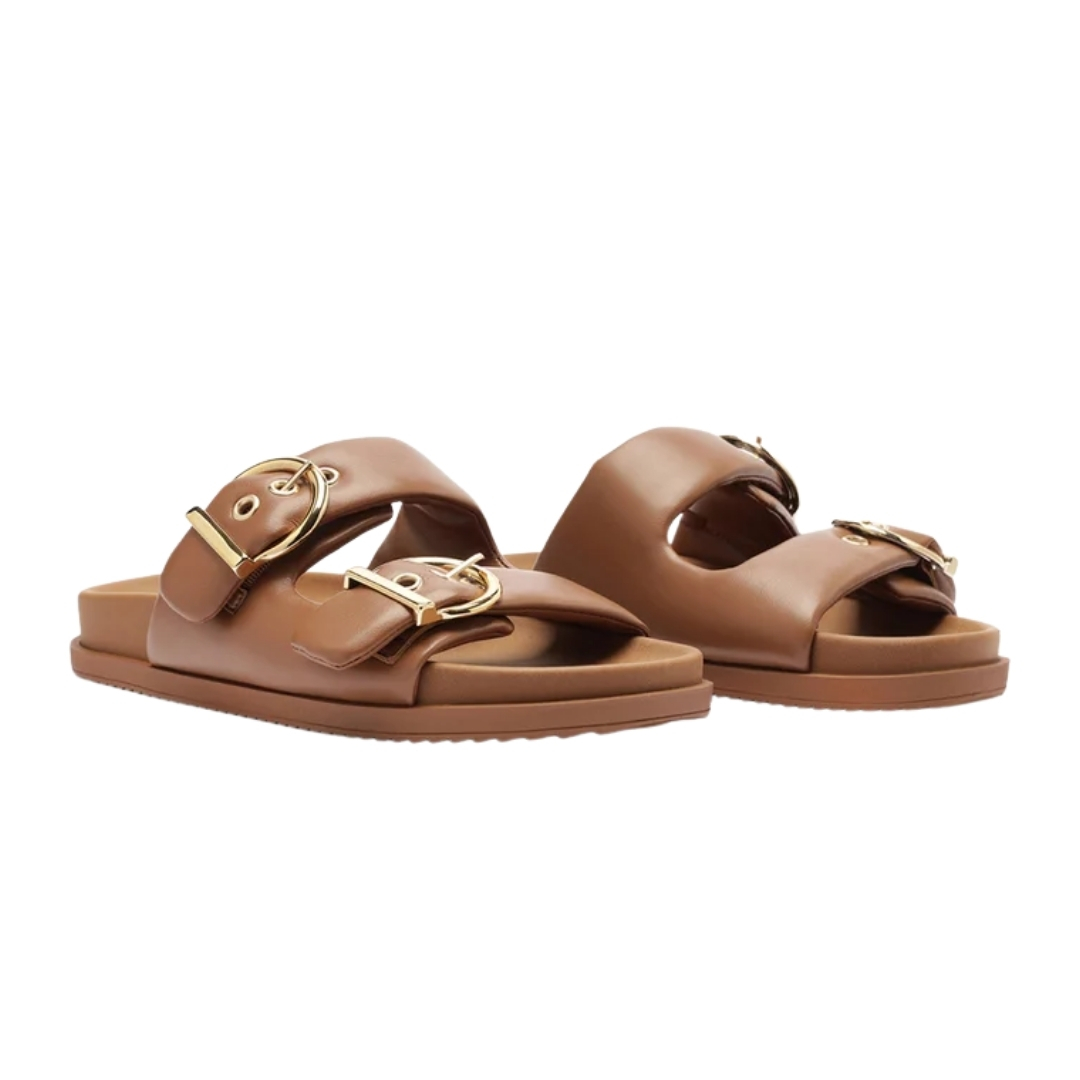 SANDALIA DE TACÓN PLANO