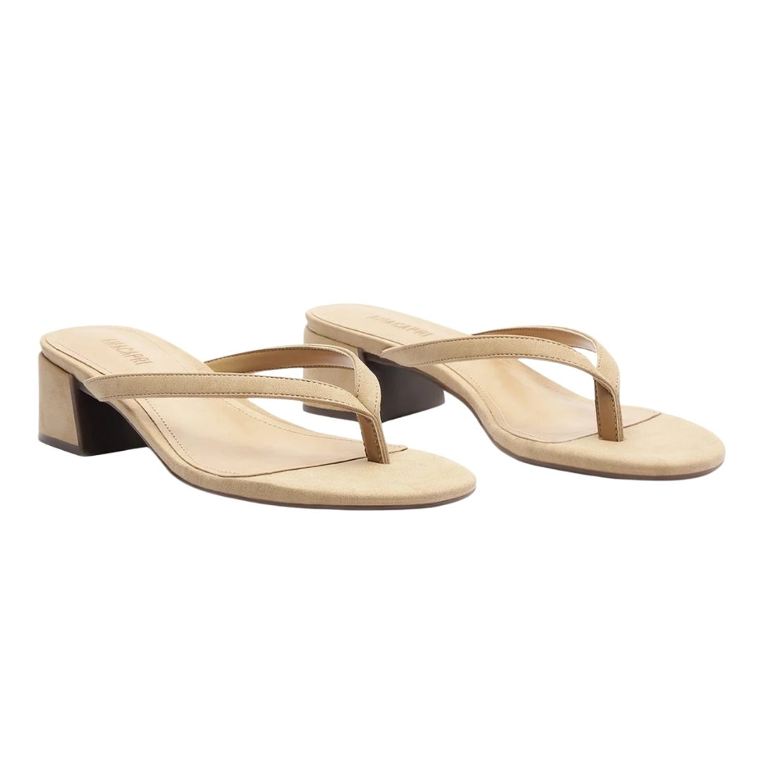 SANDALIA DE TACÓN BAJO