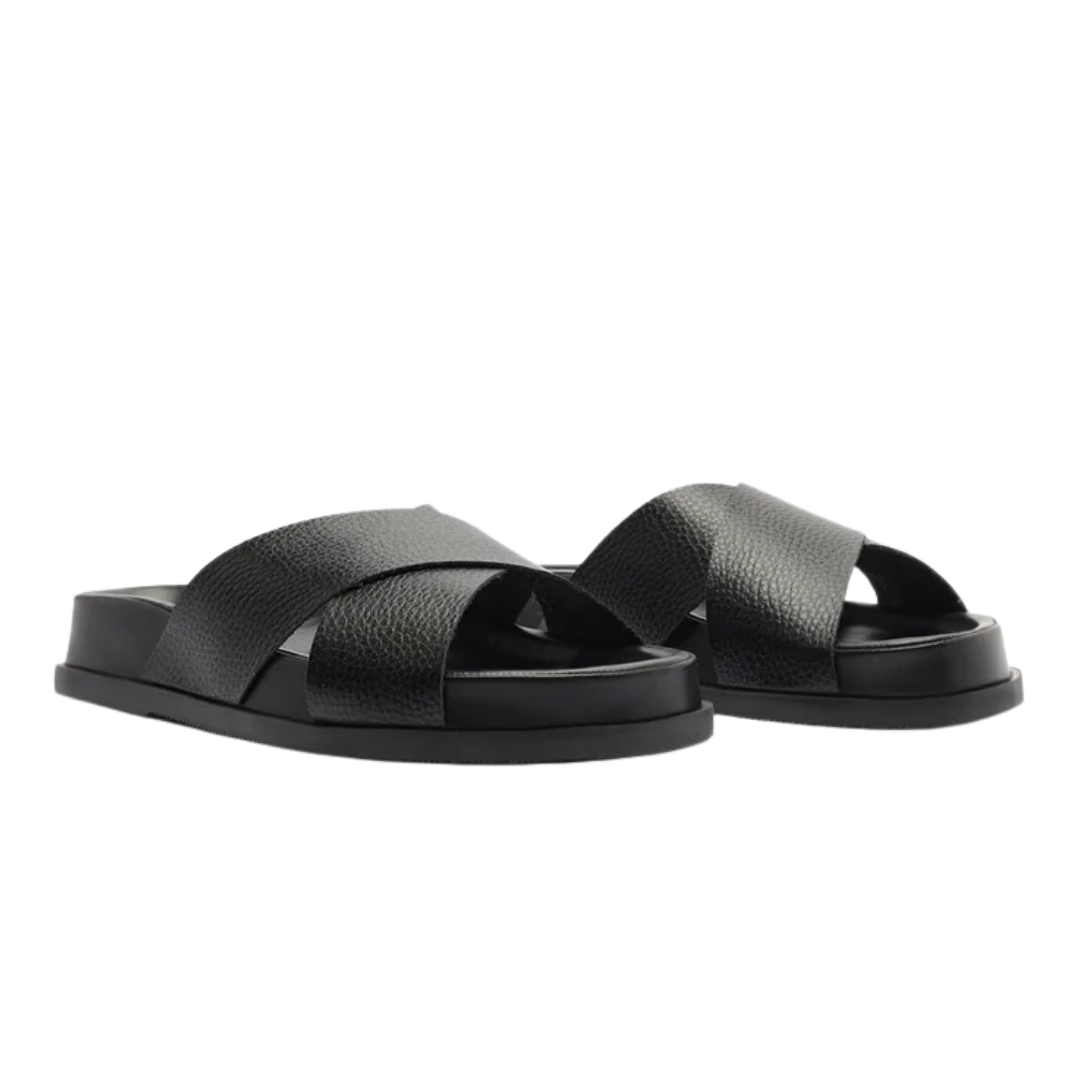 SANDALIA DE TACÓN PLANO