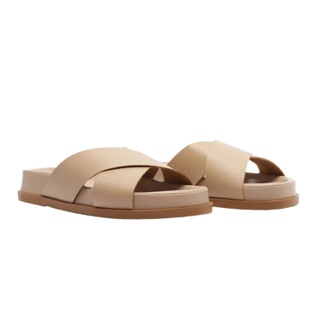 SANDALIA DE TACÓN PLANO