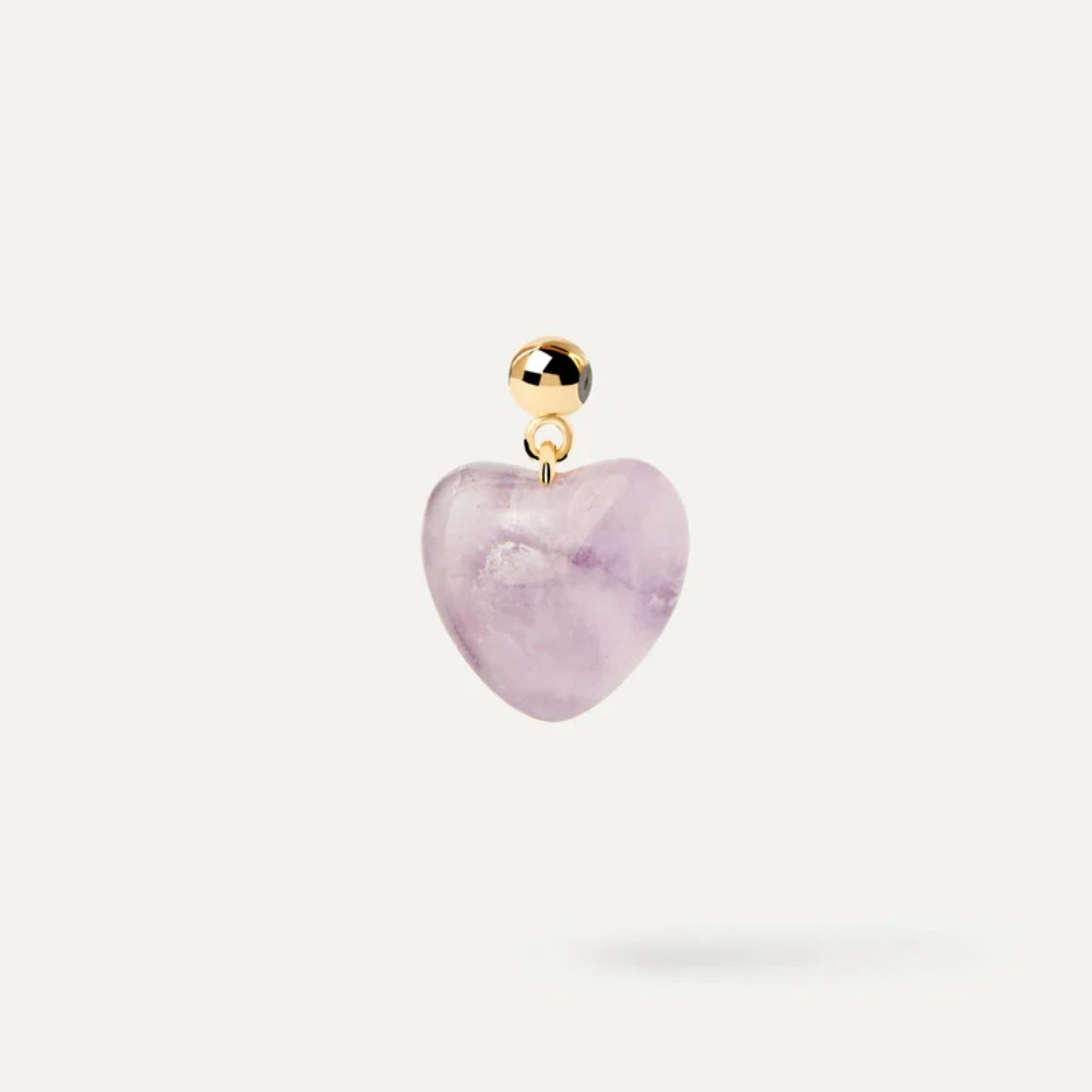 CH Amethyst Heart Charm U