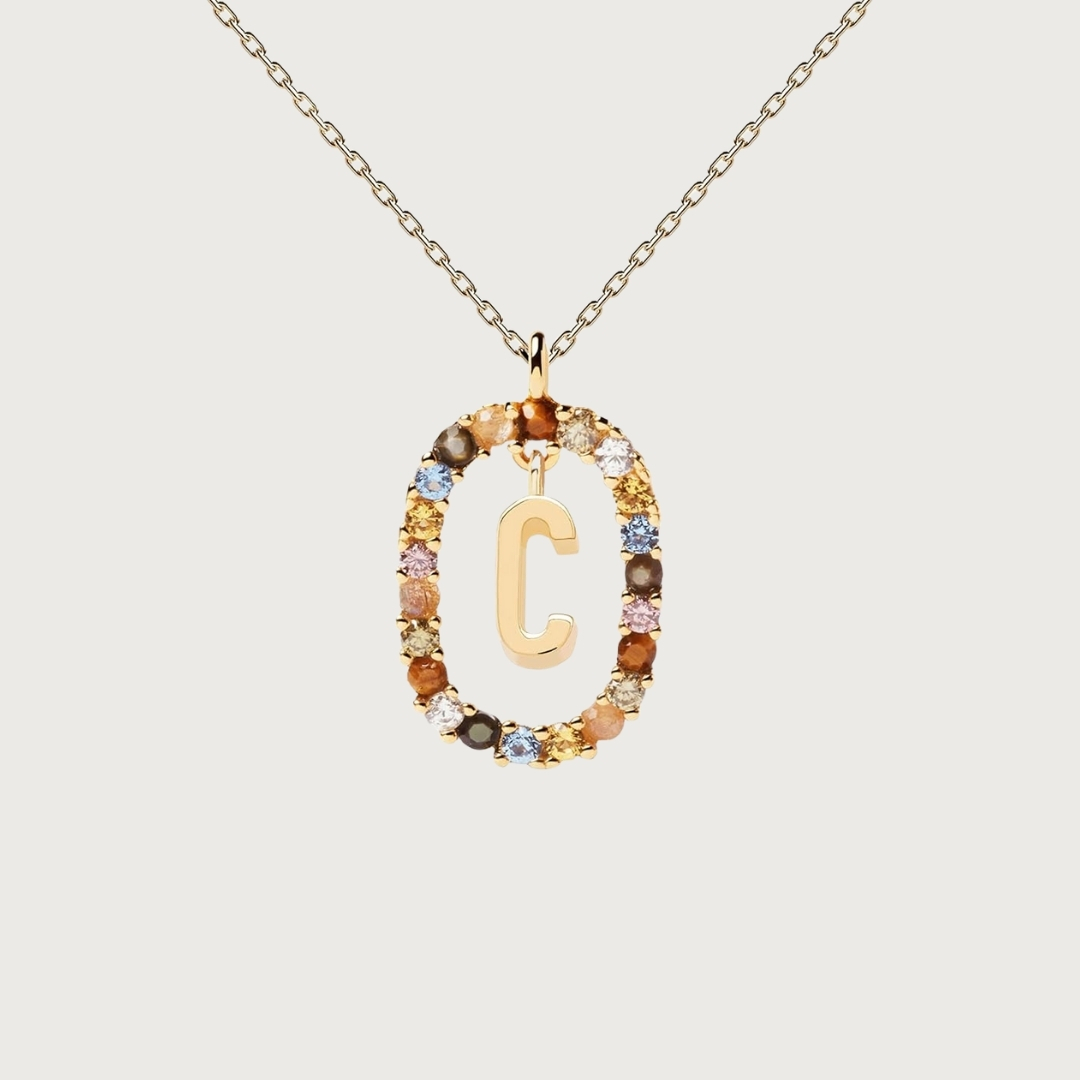 CO Letter C Necklace U