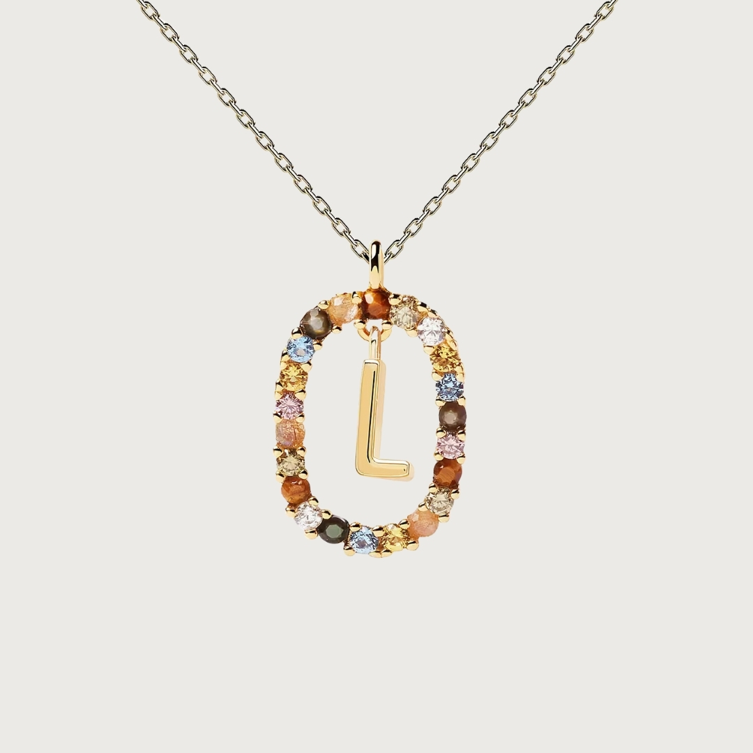 CO Letter L Necklace U