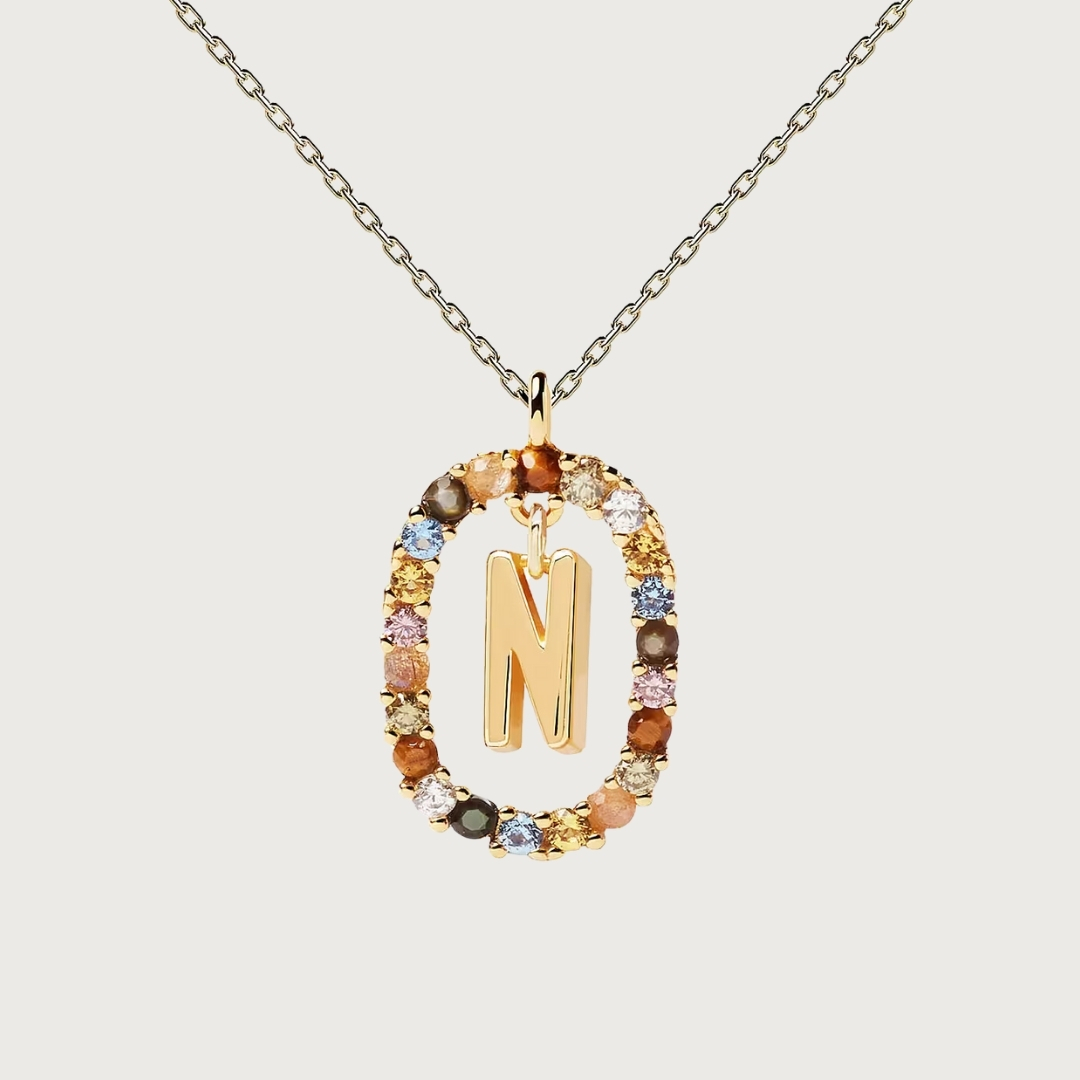 CO Letter N Necklace U