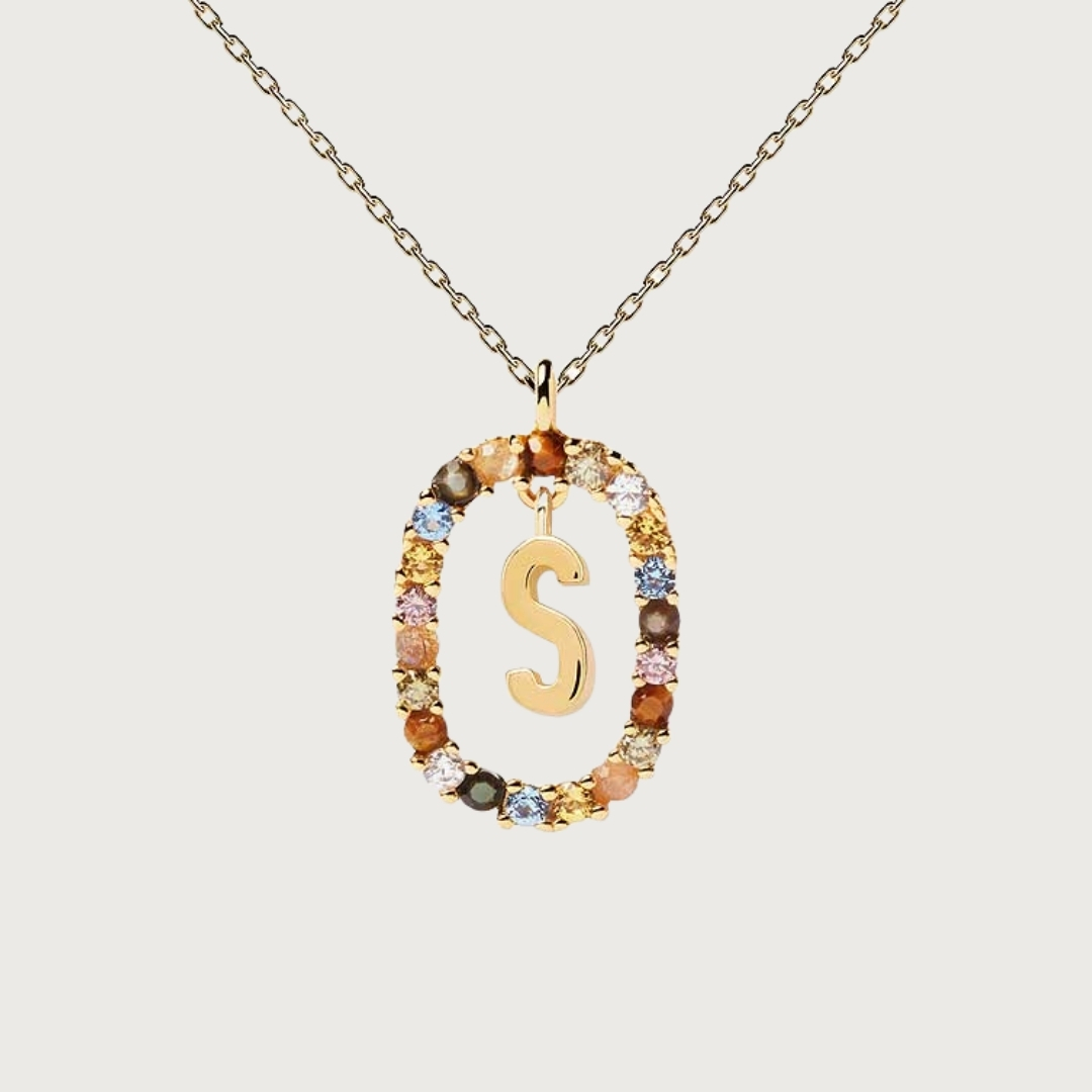 CO Letter S Necklace U