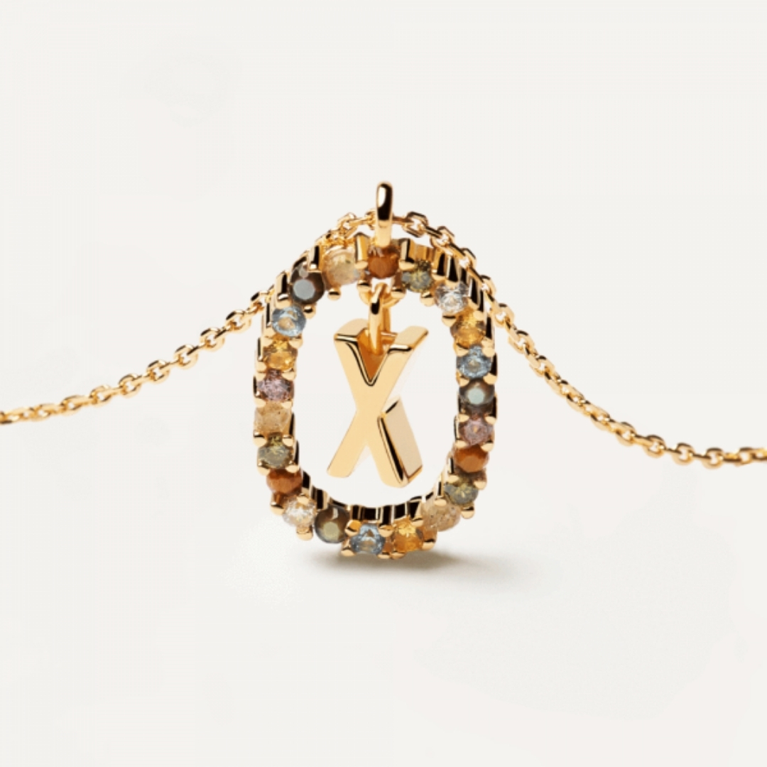 CO Letter X Necklace U