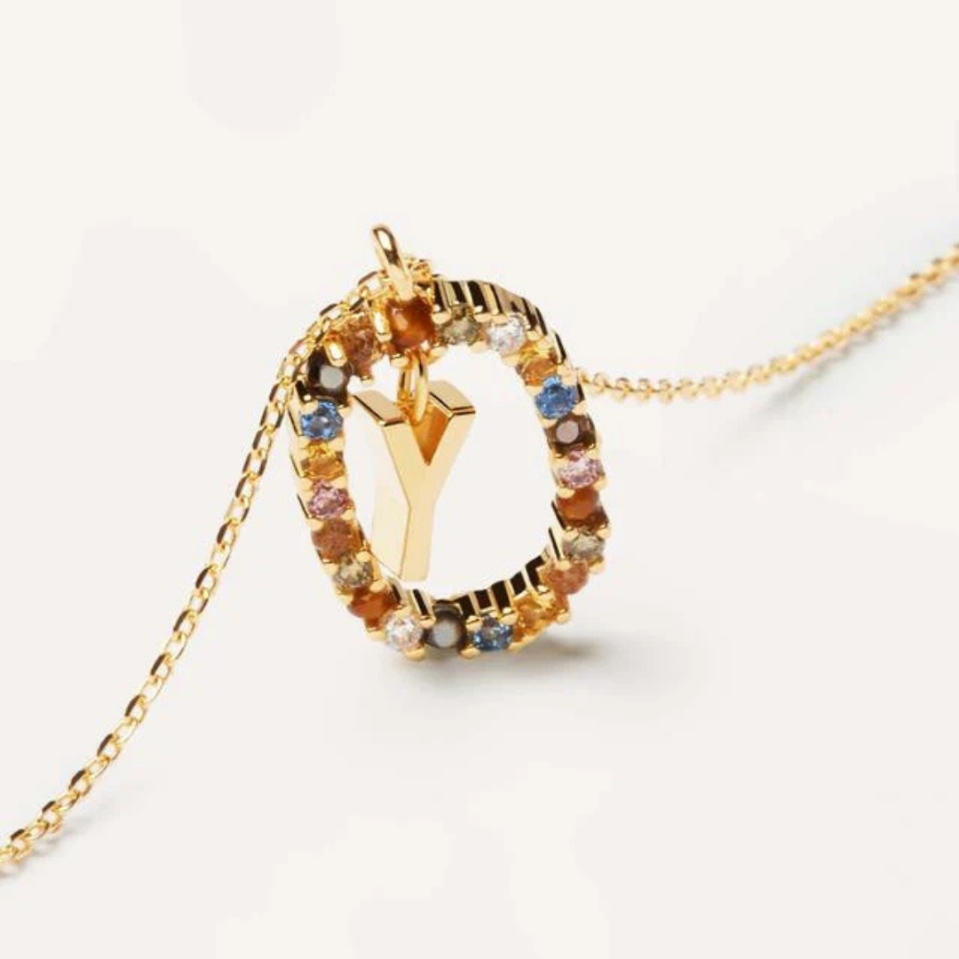 CO Letter Y Necklace U