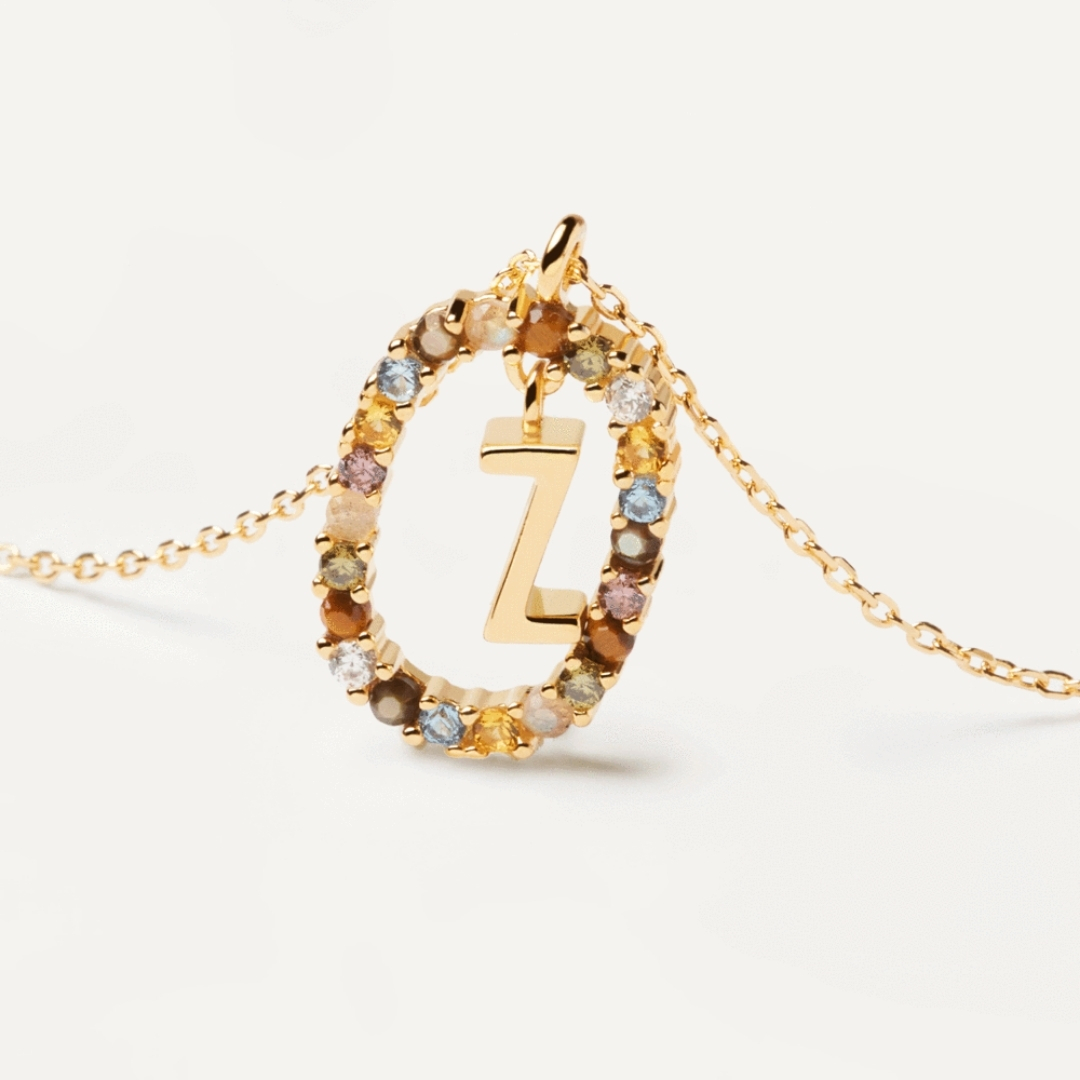 CO Letter Z Necklace U