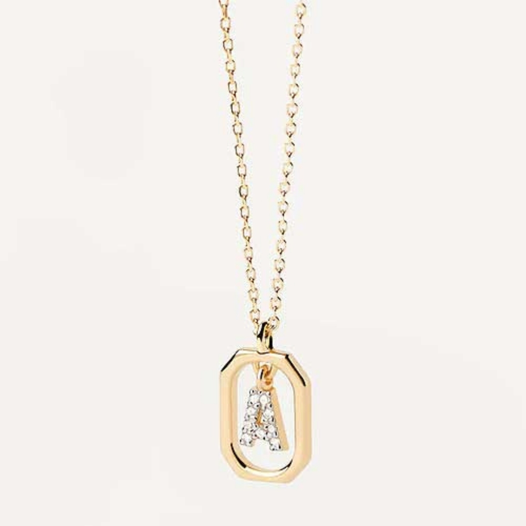 CO Mini Letter A Necklace U
