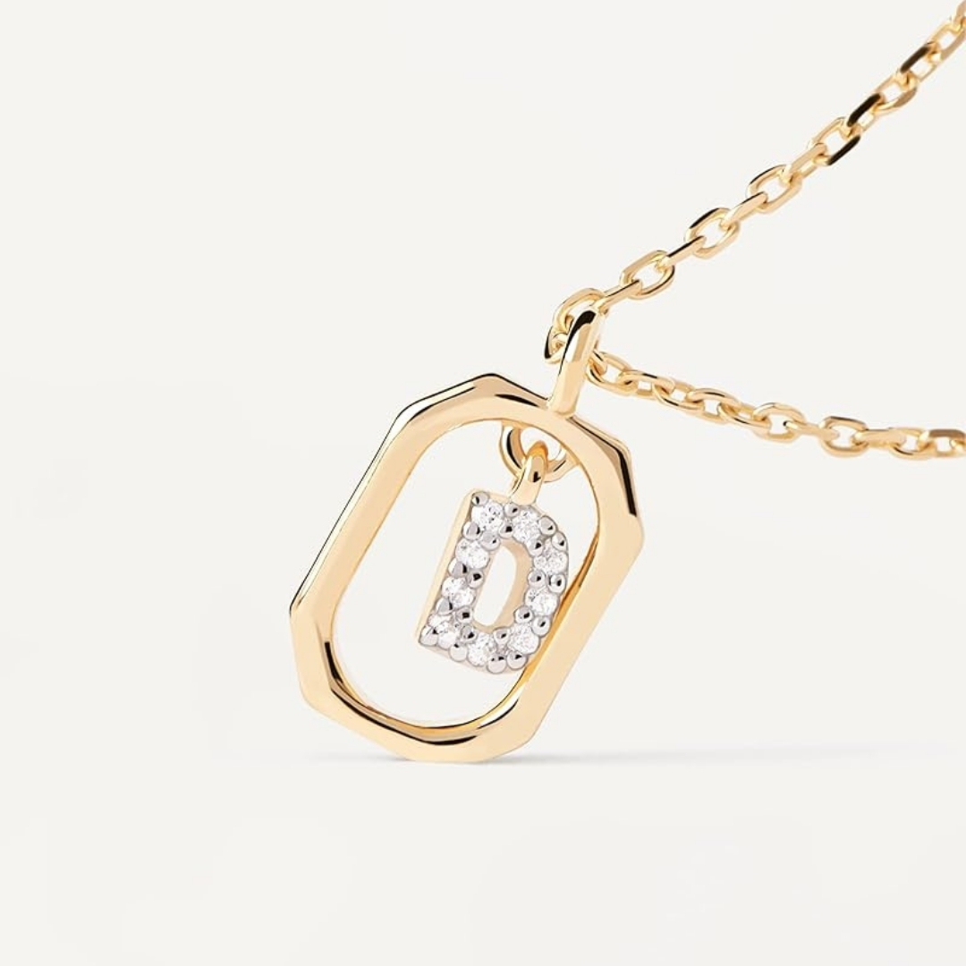 CO Mini Letter D Necklace U