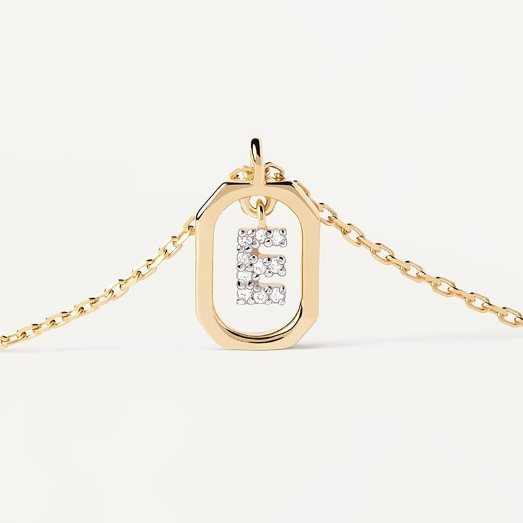 CO Mini Letter E Necklace U