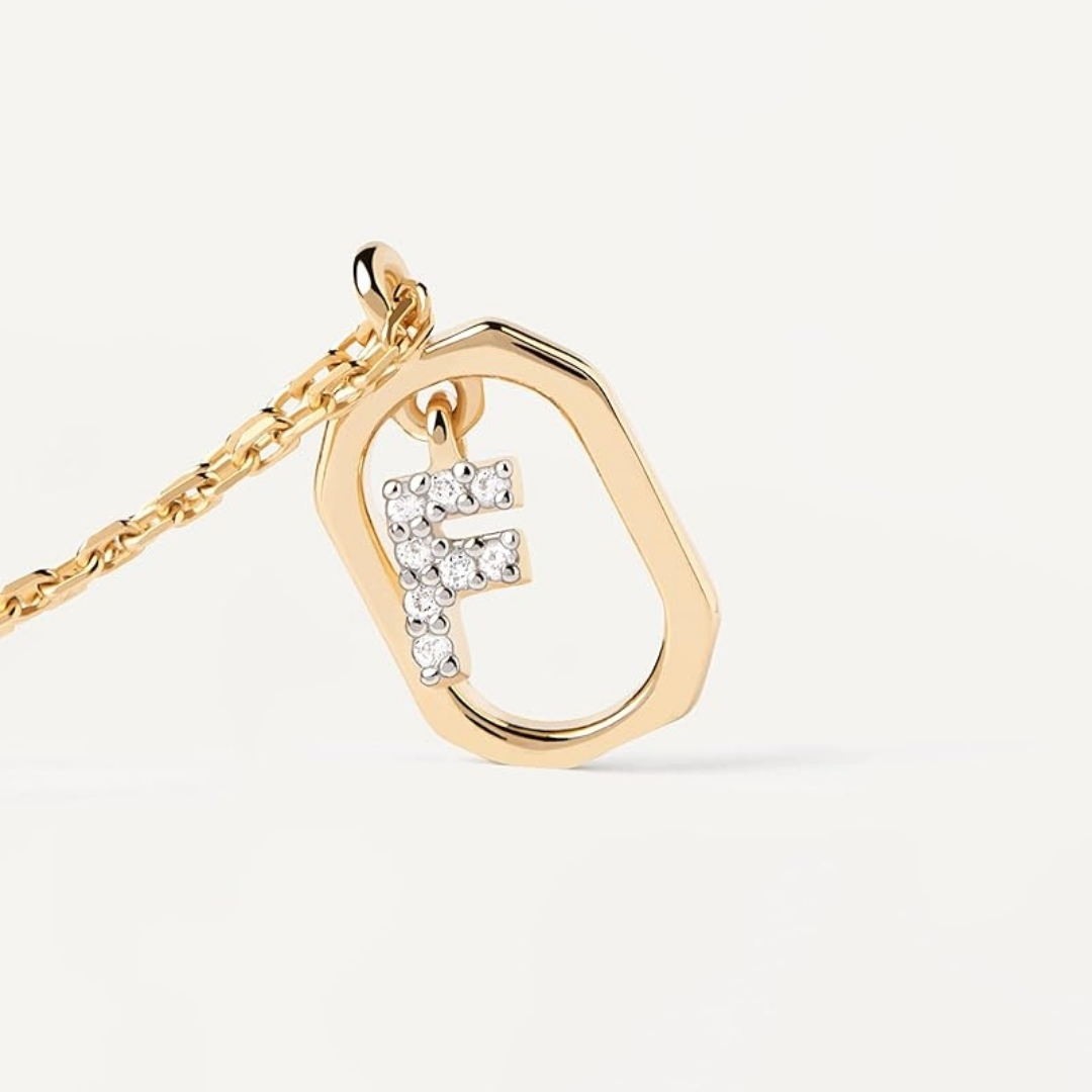 CO Mini Letter F Necklace U