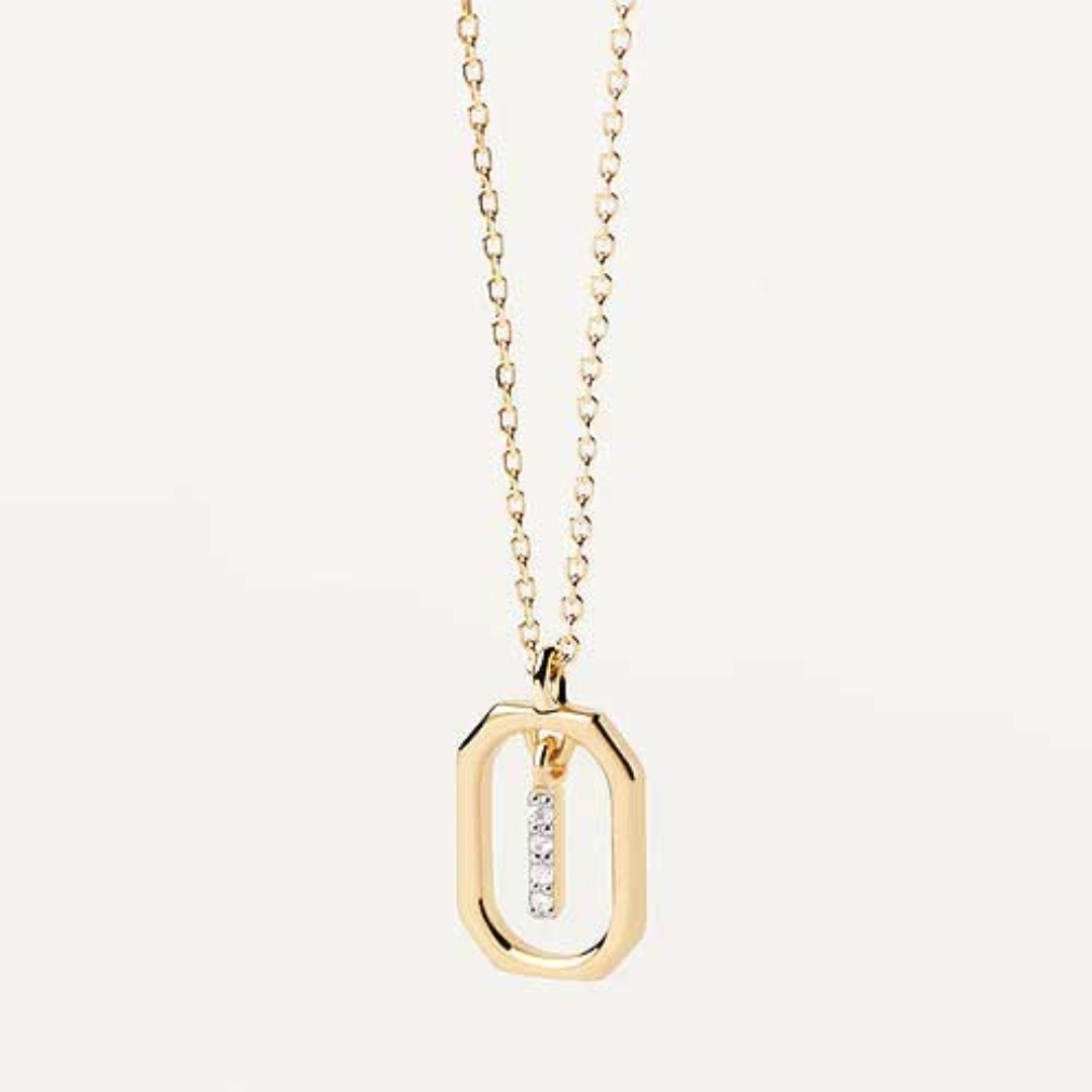 CO Mini Letter I Necklace U