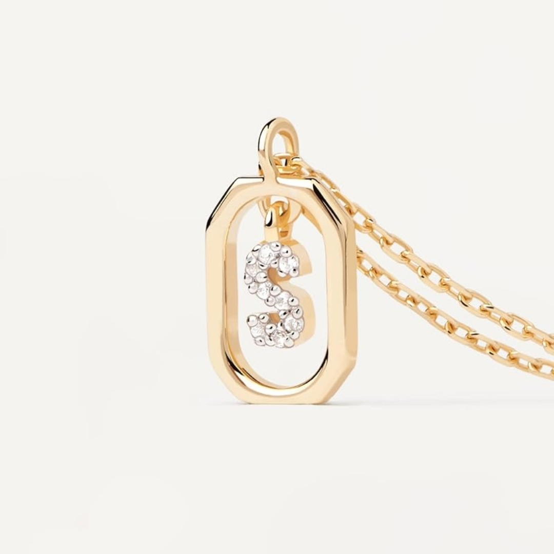 CO Mini Letter S Necklace U