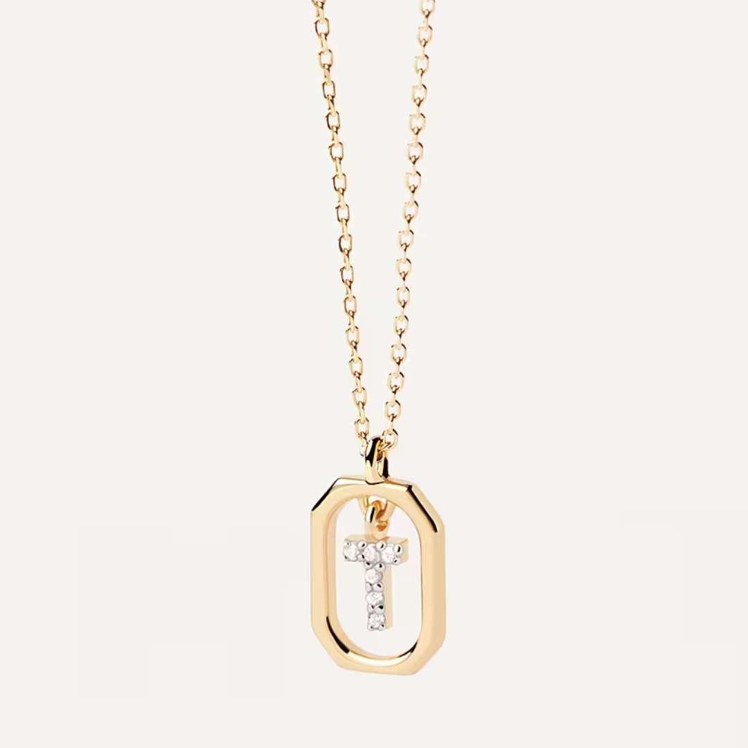 CO Mini Letter T Necklace U