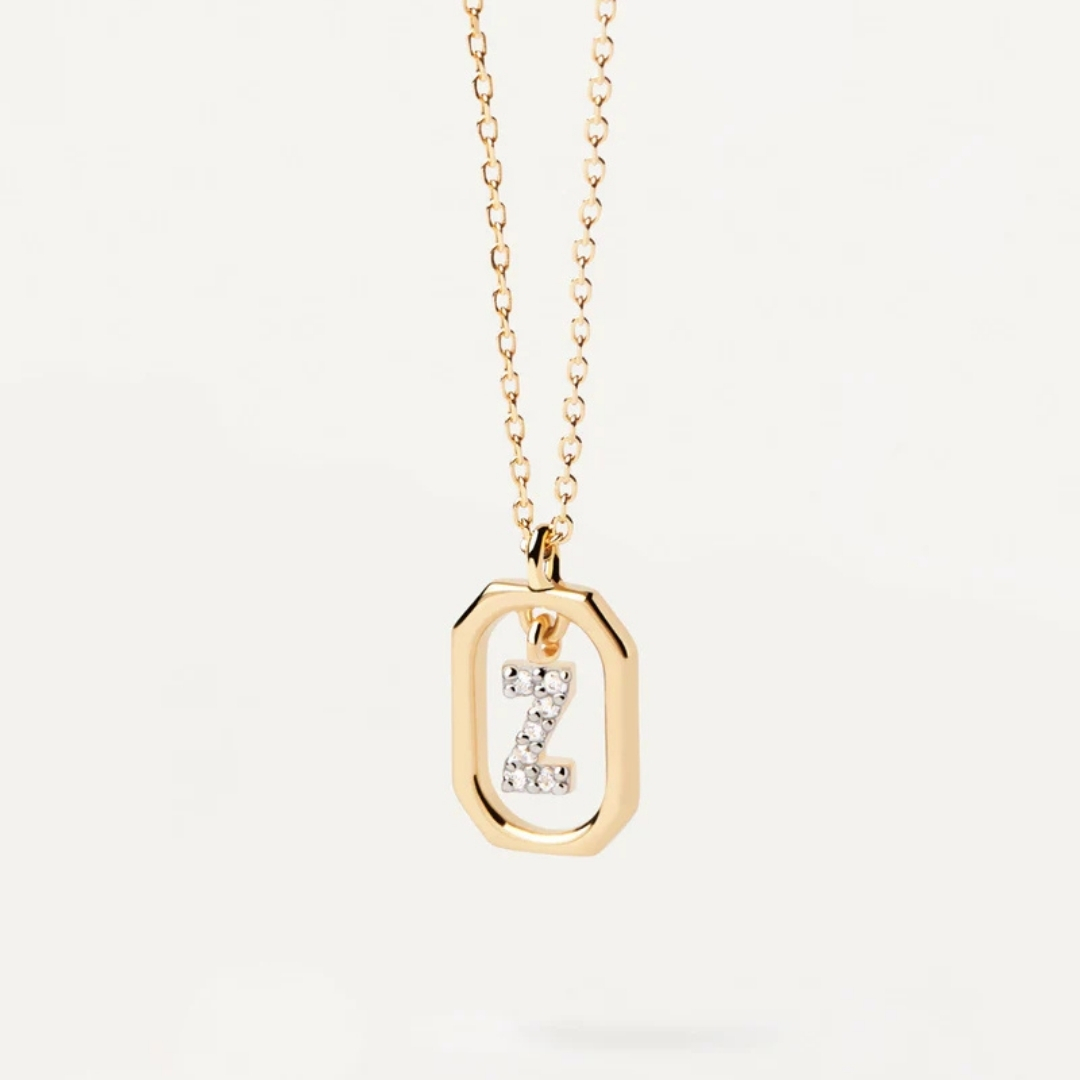 CO Mini Letter Z Necklace U