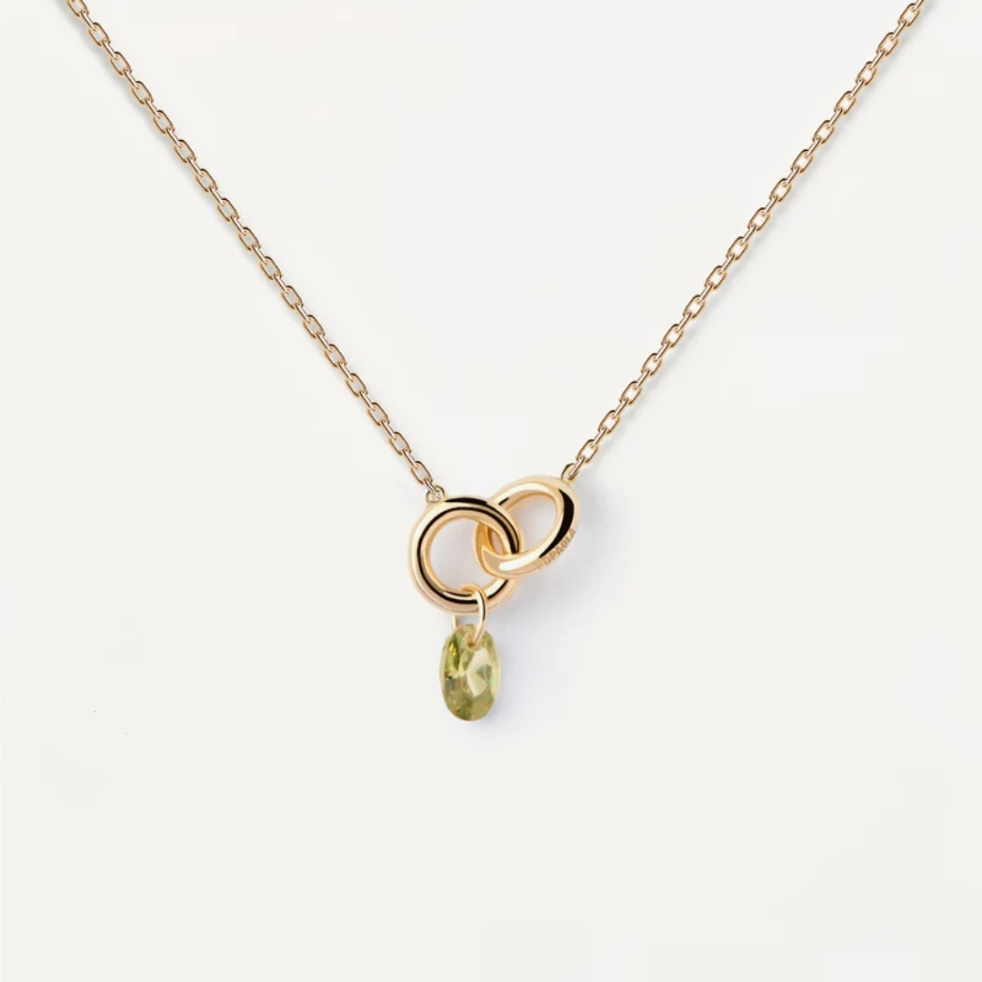 CO Green Lily necklace U