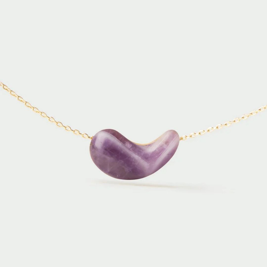 Amethyst Aura necklace