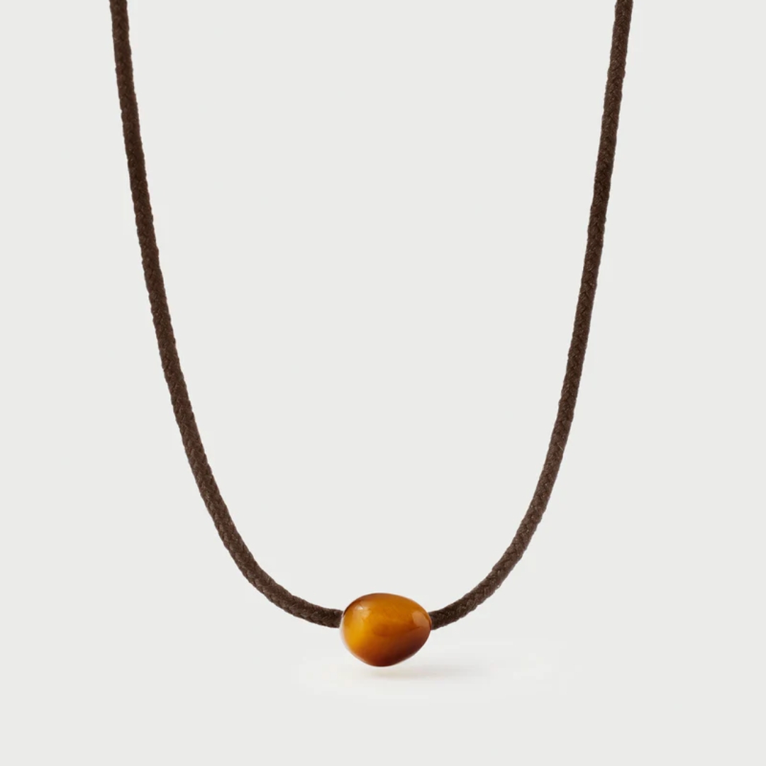 Tiger Eye Orion cord necklace