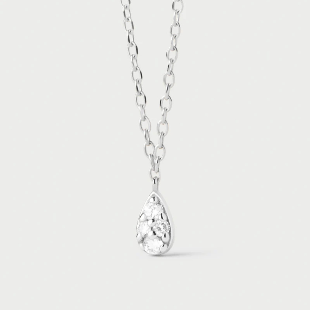 CO Diamonds and white gold Rio solitary necklace U