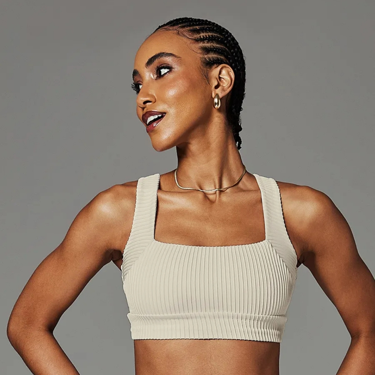 TOP DECOTE RETO TEXTURIZADO