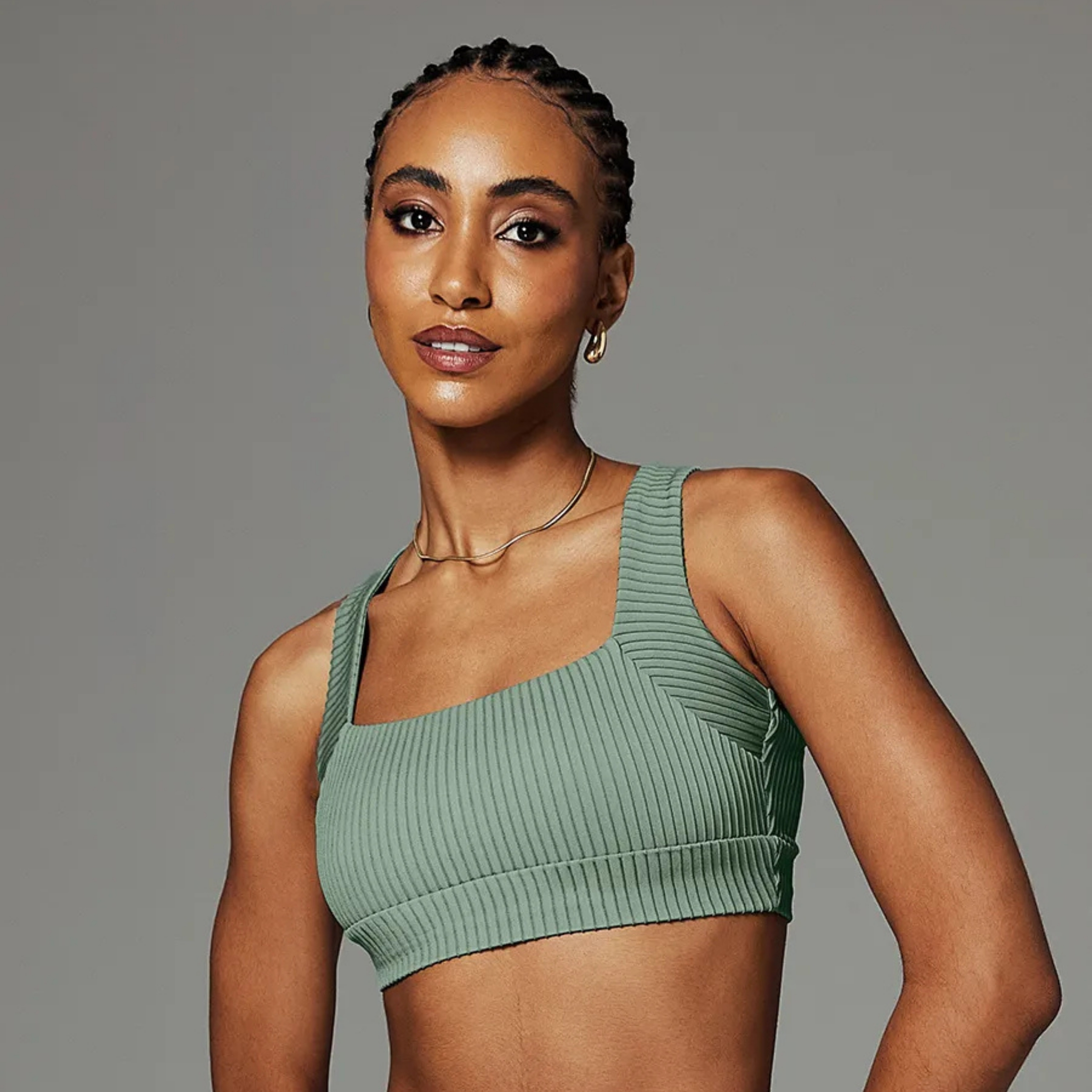 TOP DECOTE RETO TEXTURIZADO