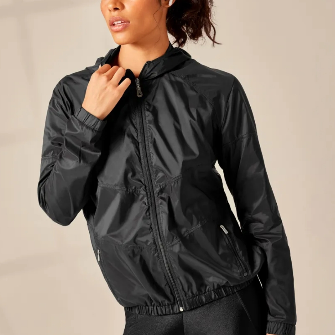 JAQUETA FITNESS CORTA VENTO