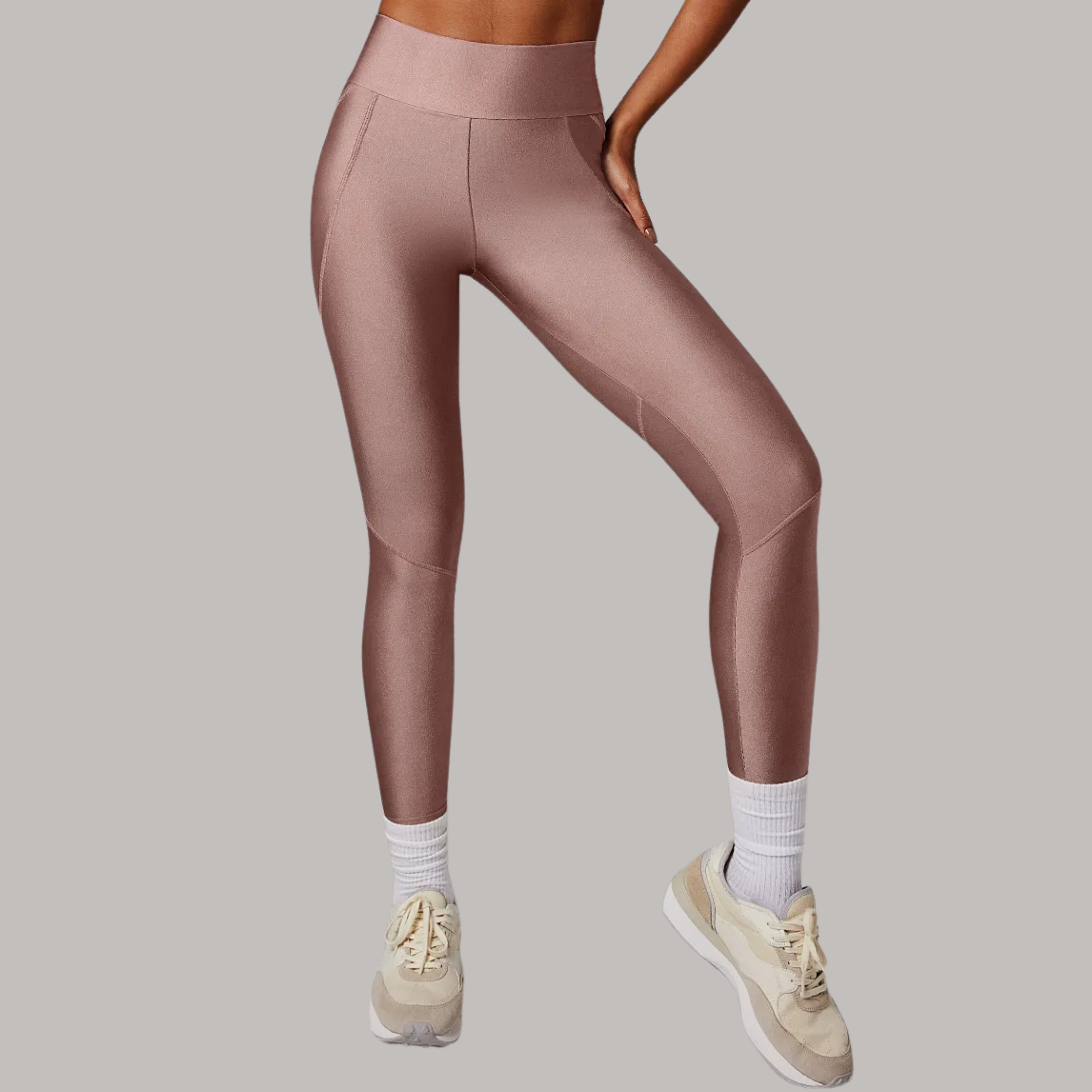 CALÇA LEGGING RECORTES COM BOLSO