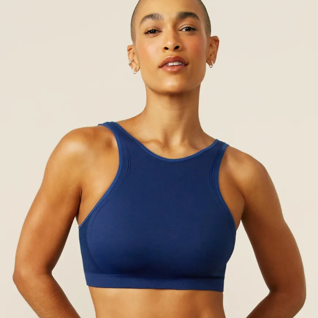 TOP HALTER NECK TEXTURIZADO SEM COSTURA