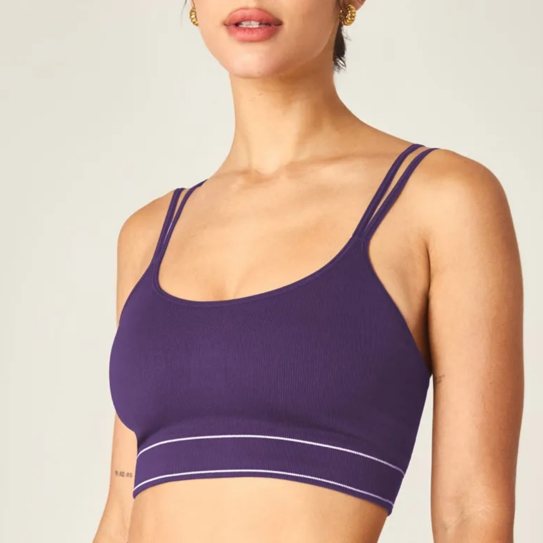 TOP ALÇAS FINAS E DUPLAS SEM COSTURA