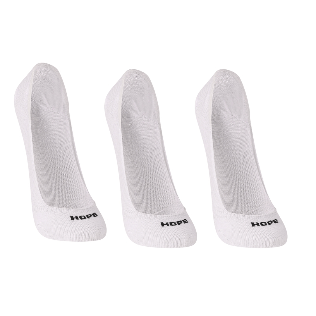 KIT COM 3 PARES DE MEIA SUPER INVISÍVEL EM ALGODÃO