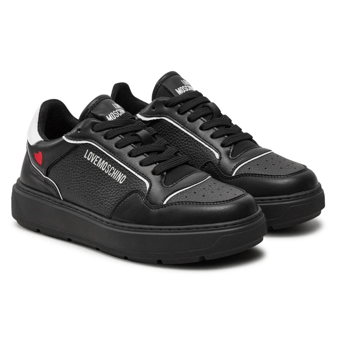 SNEAKERD.BOLD40 MIX NERO+BIANCO