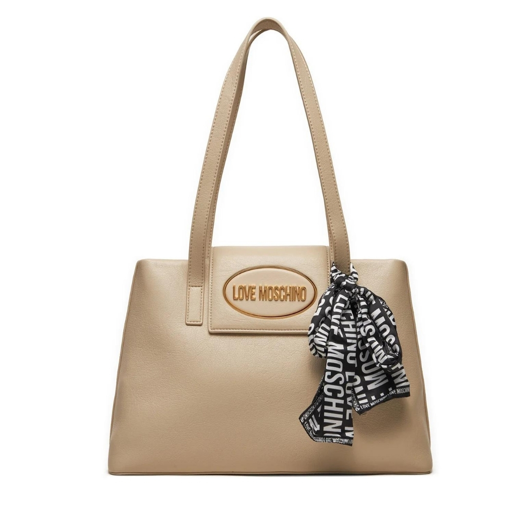 Borsa Pu Avorio + Foulard