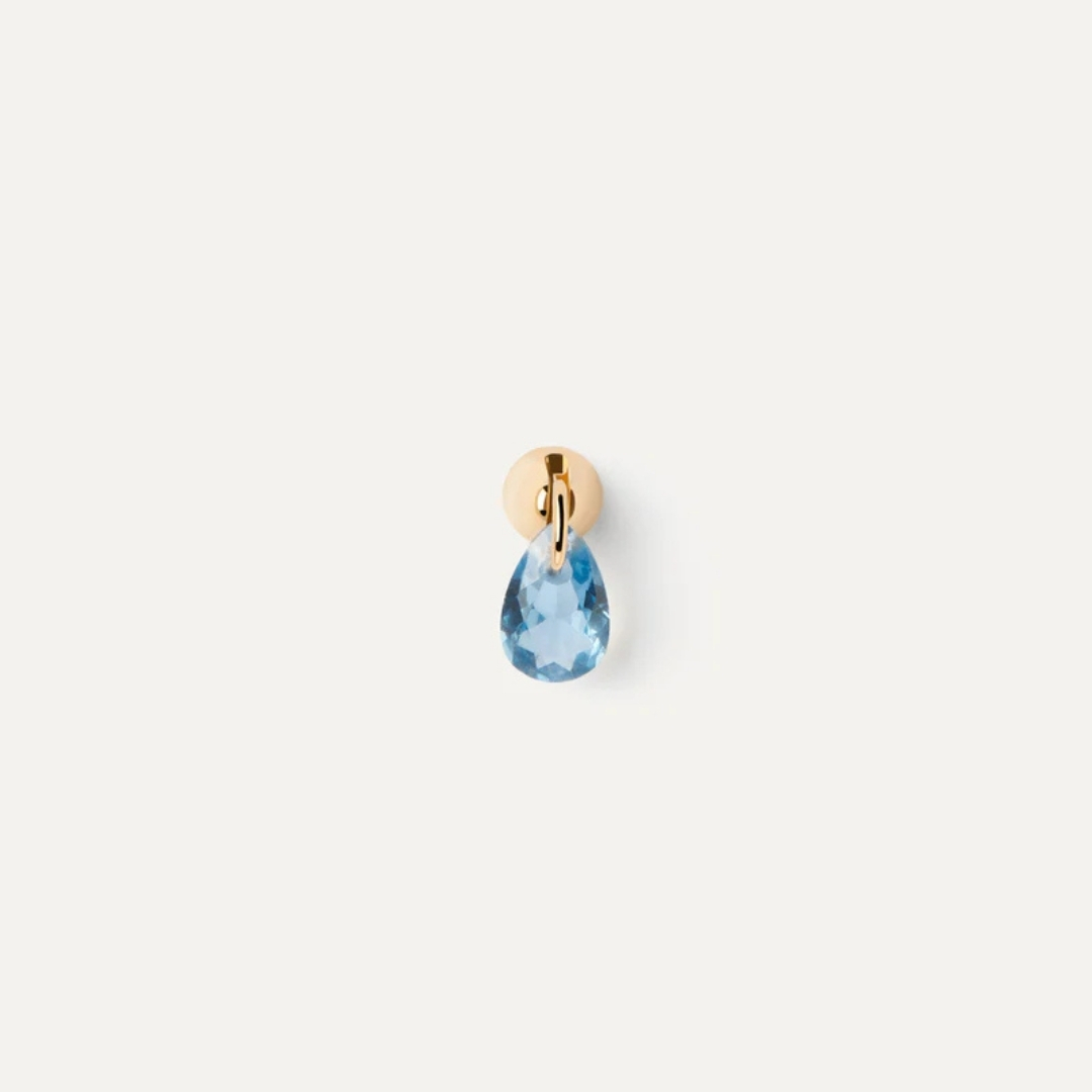 PG Blue Lily single earring U