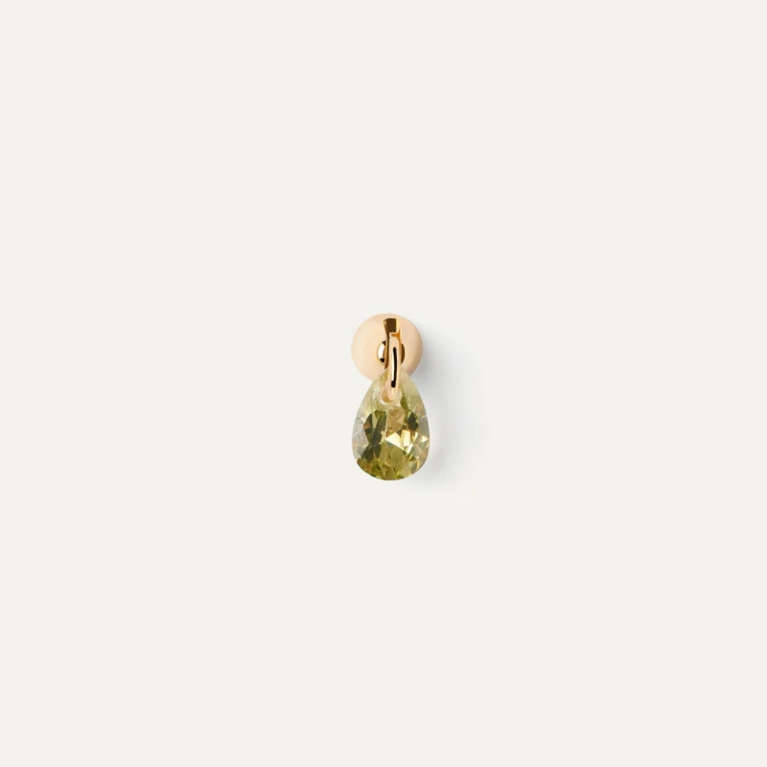 PG Green Lily single earring U