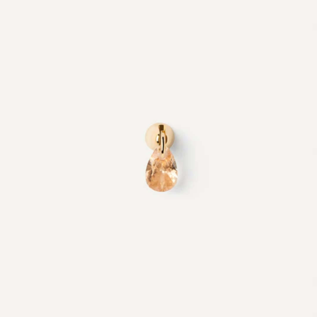 PG Peach Lily single earring U