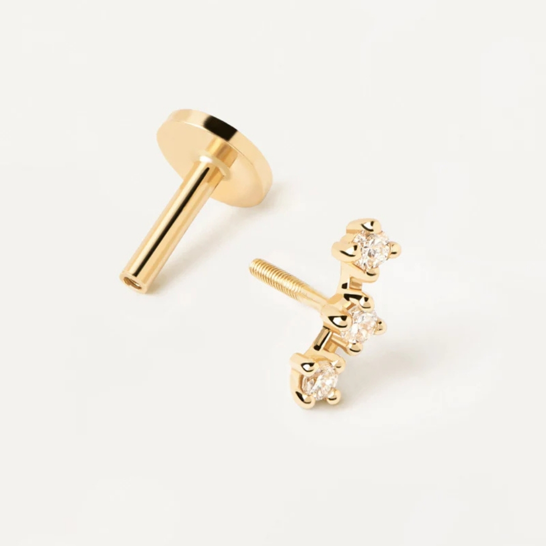 PG Diamonds and gold Brooklyn Single Earring U