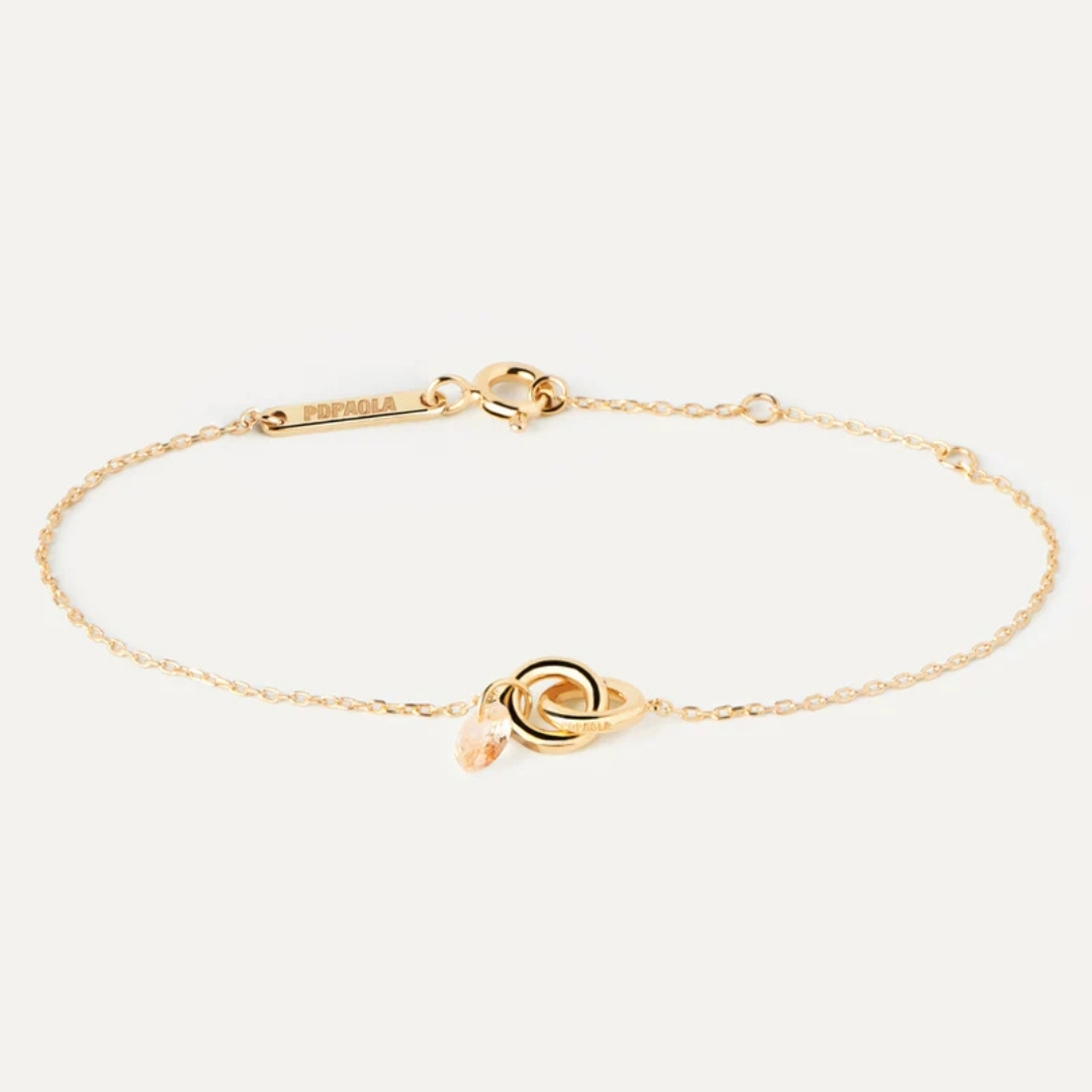 PU Peach Lily Bracelet U
