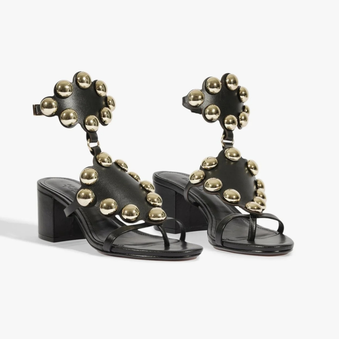 SANDALIA DE TACÓN MEDIO