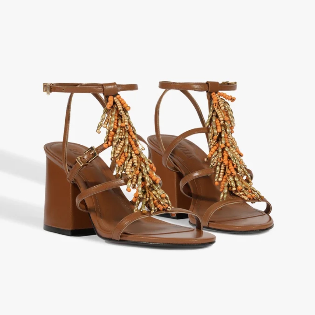 SANDALIA DE TACÓN MEDIO