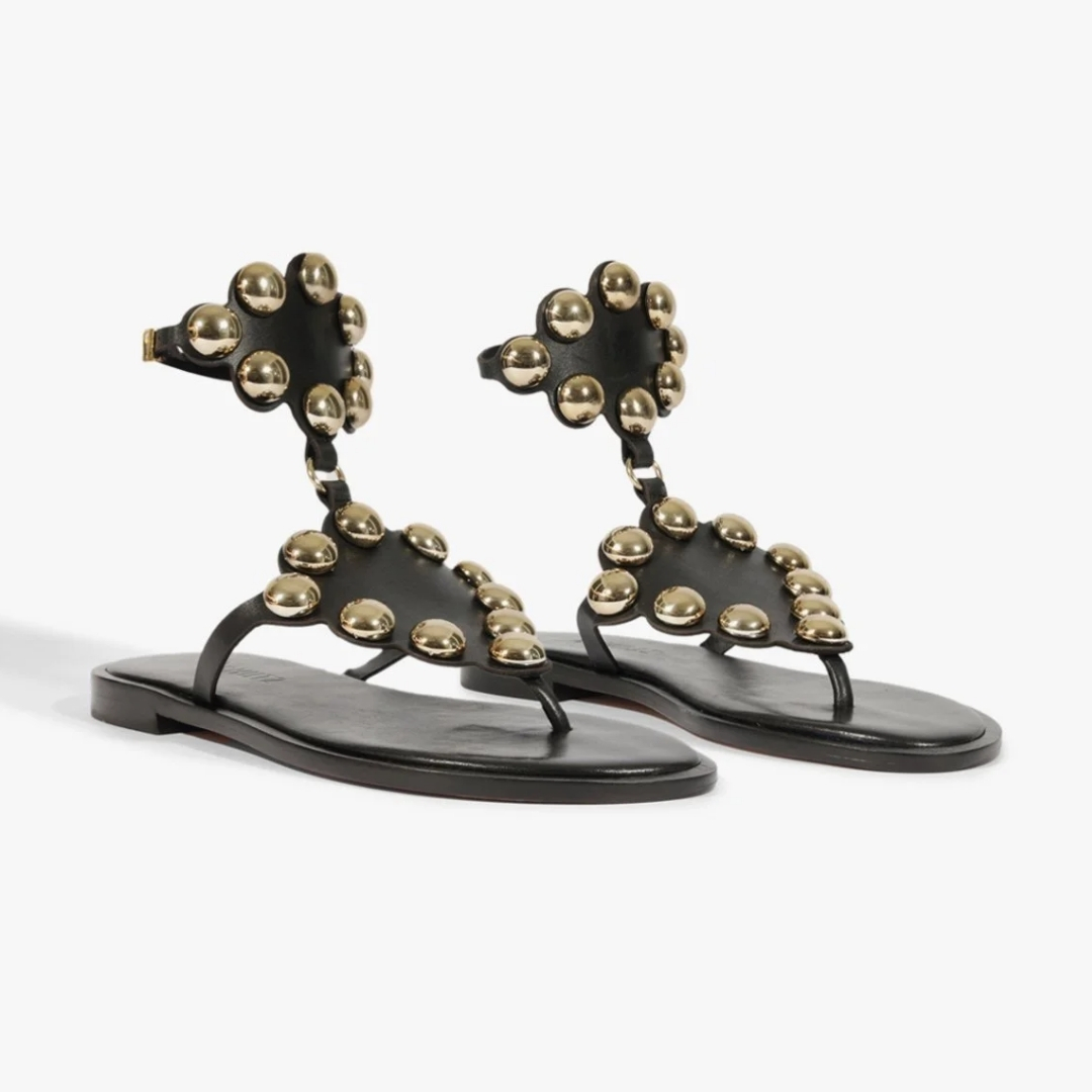 SANDALIA DE TACÓN PLANO