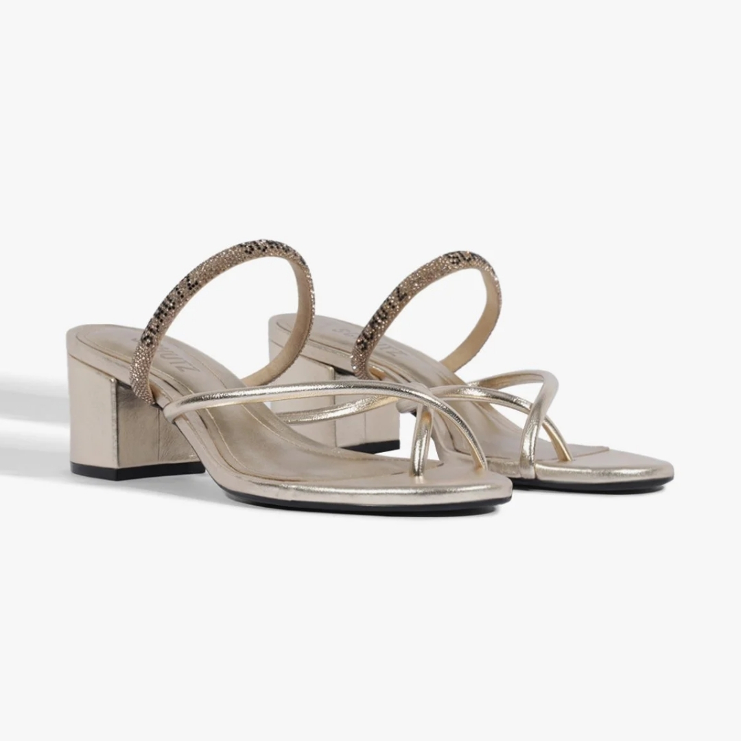 SANDALIA DE TACÓN MEDIO