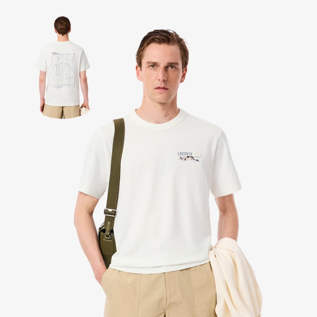 REMERA CUELLO REDONDO C/ESTAMPA ADVENTURER TRAS  MC